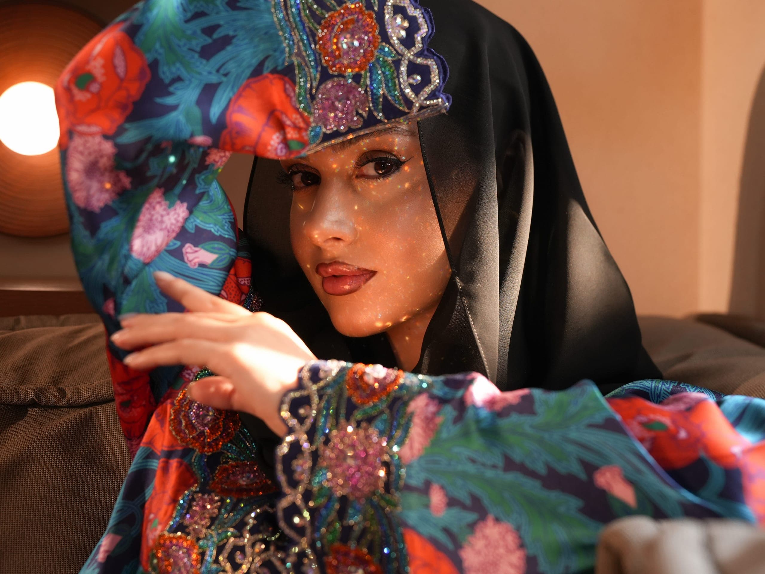Embroidered fabric from UAE tailor 2